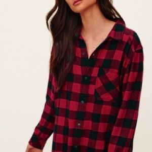 TNA Brisco Flannel in Red